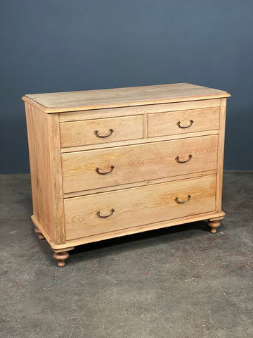 Victorian Pine Chest Of Drawers