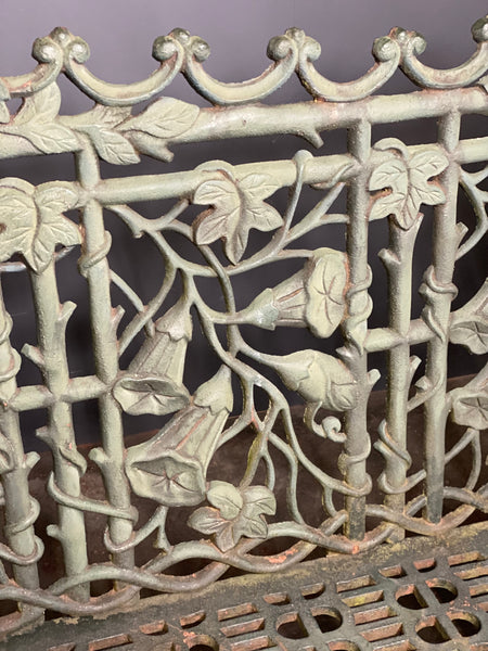 Large 20th Century Cast Iron Garden Bench