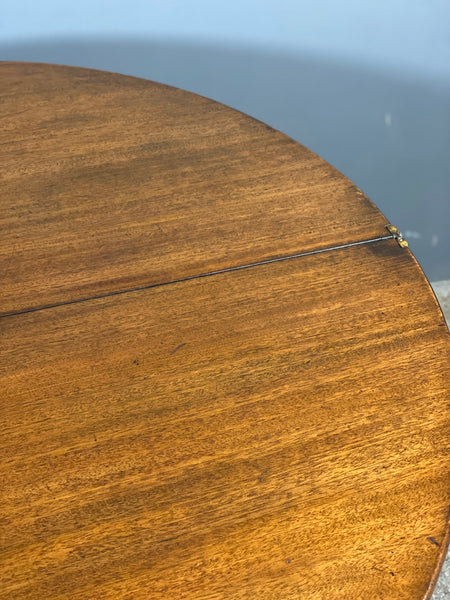 A Rare Georgian Mahogany Flip Top Table