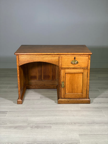 1930’s Oak Desk By Simpoles