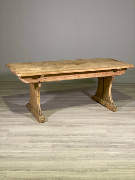 19th Century Pine Refectory Table