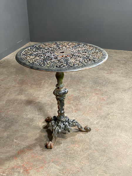 Antique Cast Iron Garden Table