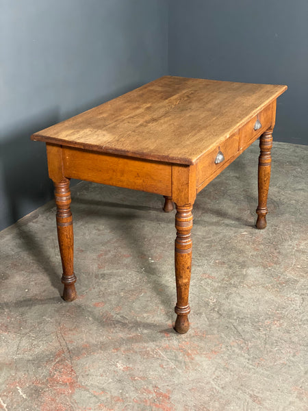 Victorian Oak Writing Desk