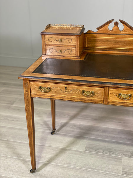 A Victorian Rosewood Desk By Maple & Co