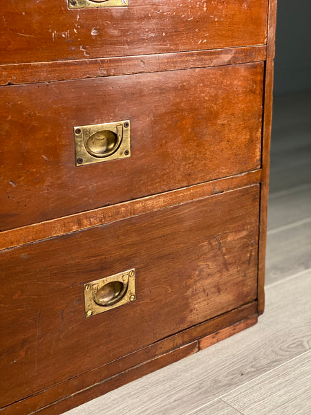Large 19th Century Bank Of Drawers