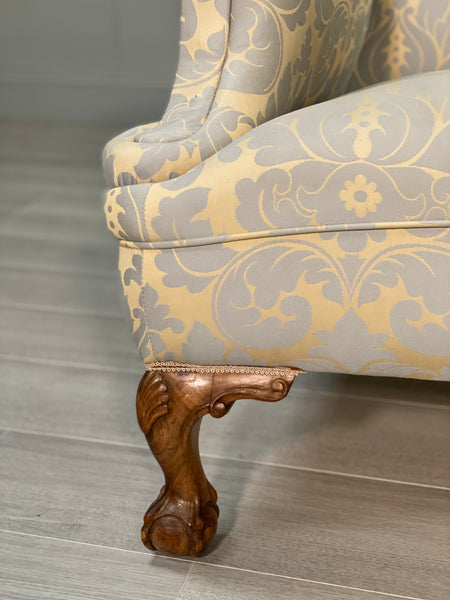 Early 20th Century Winged Back Armchair