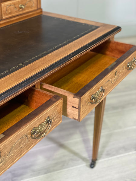 A Victorian Rosewood Desk By Maple & Co