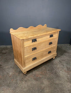 Edwardian Satin Wood Chest Of Drawers