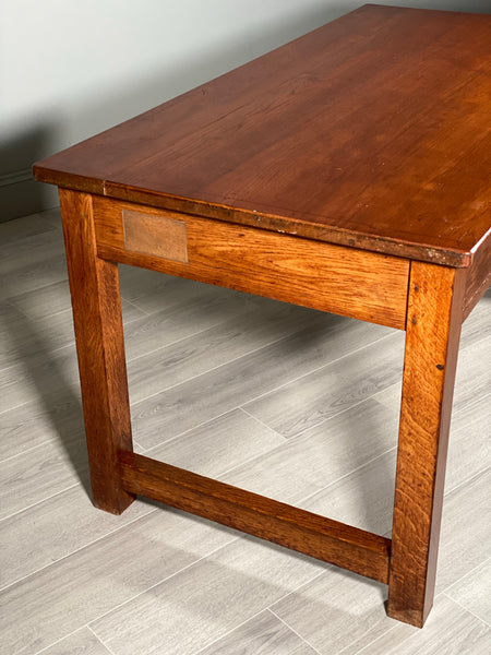 1920’s Oak School Table
