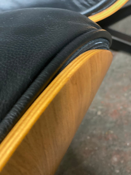 A Charles Eames Style Lounge Chair & Ottoman