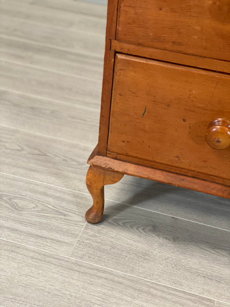 19th Century Pine Chest Of Drawer’s