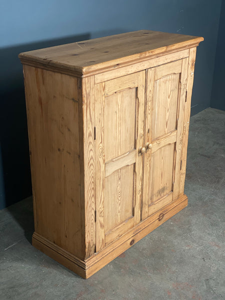 Antique Pine Housekeepers Cupboard