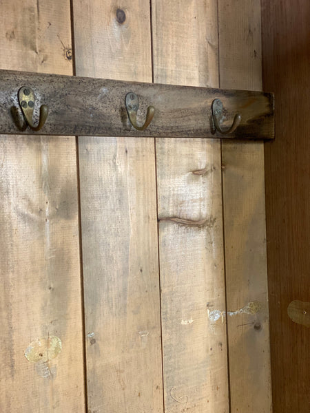 Pitch Pine Church Vestry Cupboard