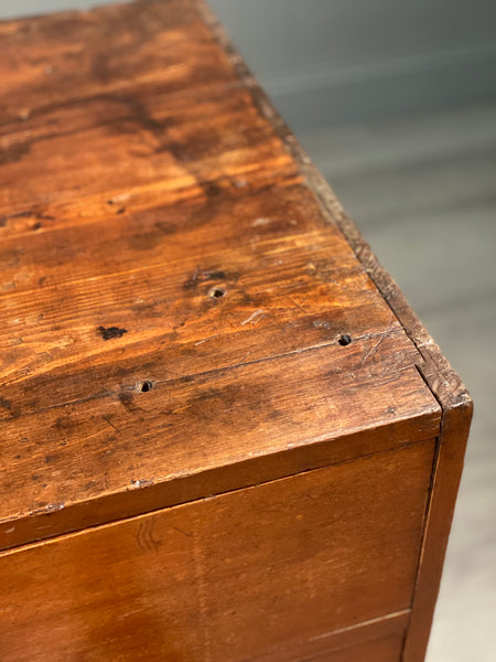 Large 19th Century Bank Of Drawers