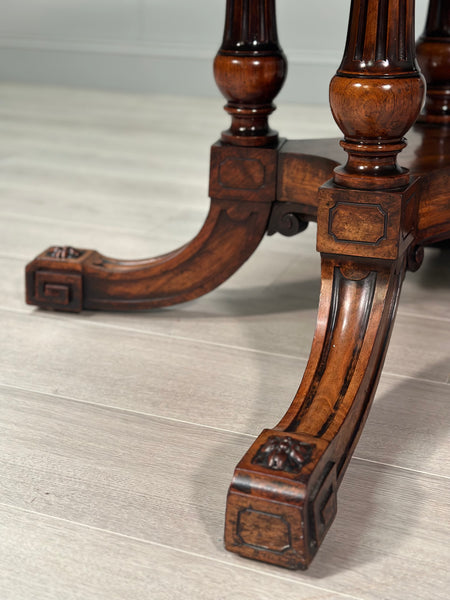 19th Century Rosewood Dropleaf Centre Table