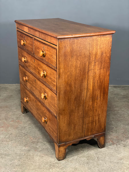 Georgian Oak Chest Of Drawers