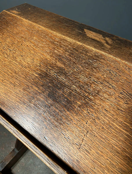 19th Century Gothic Oak Church Lectern Prayer Kneeling Stand