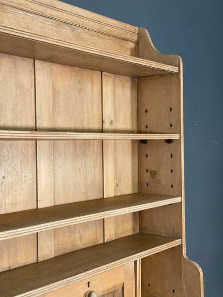 Edwardian Waterfall Bookcase Writing Desk