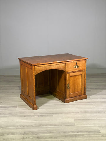 1930’s Oak Desk By Simpoles