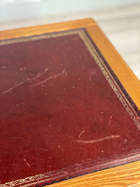 Small Edwardian Ash Writing Desk