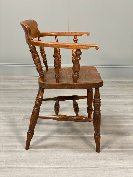 19th Century Oak Captain’s Chair