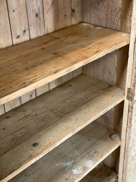 19th Century Pine School Cupboard