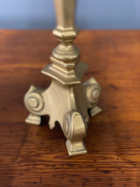 Vintage Large Church Altar Brass Candlestick