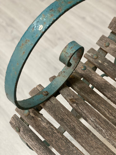 19th Century Garden Bench In Original Condition