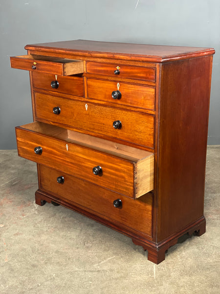 Large 19th Century Mahogany Chest Of Drawers