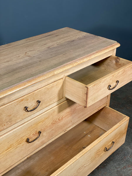 Victorian Pine Chest Of Drawers