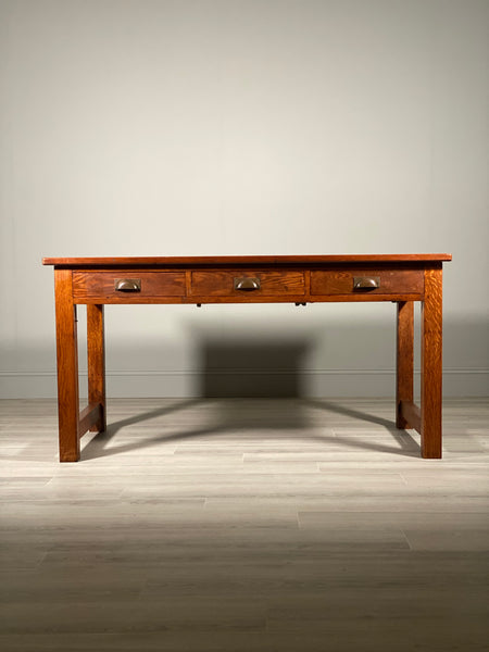 1920’s Oak School Table