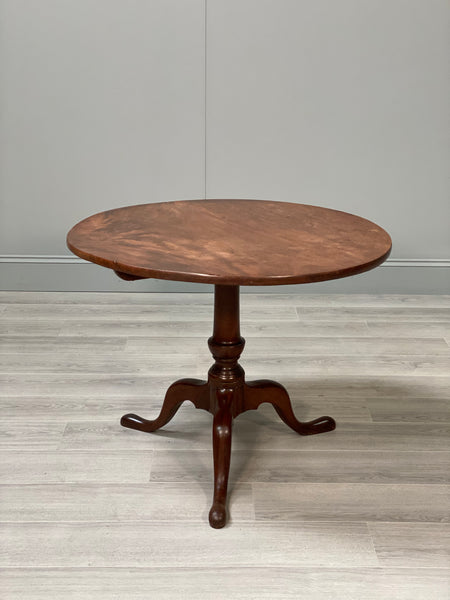 Antique Georgian Mahogany Tilt Top Table