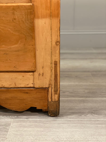 19th Century Pine Bank Of Drawer’s