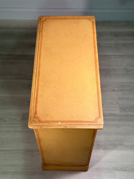 19th Century Pine Chest Of Drawers In Original Paint