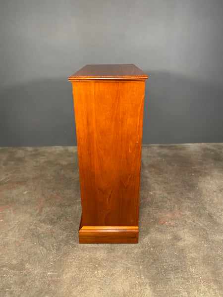 Large 20th Century Figured Mahogany Chest Of Drawers