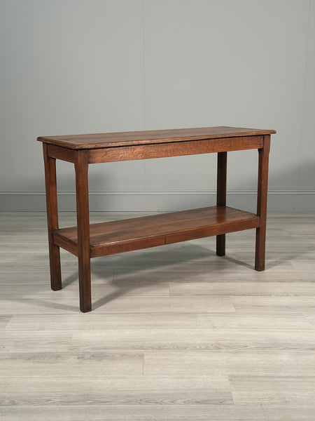 19th Century Oak Console Table