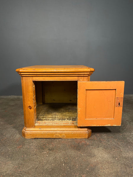 19th Century Victorian Pine Safe Stand Cupboard
