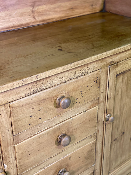 19th Century Pine Dresser