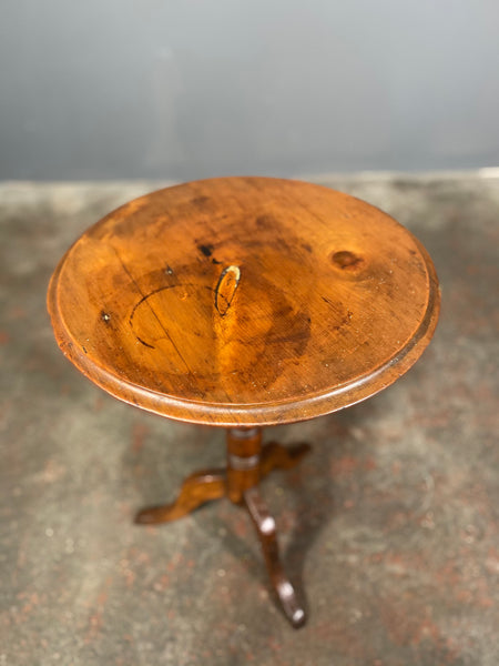 Victorian Pitch Pine Wine Occasional Table