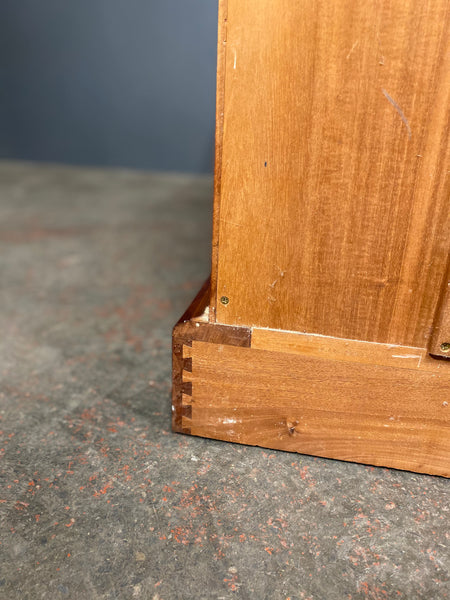 Large 20th Century Figured Mahogany Chest Of Drawers