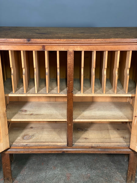 Victorian Pine Pigeon Hole Cabinet