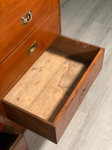 Large 19th Century Bank Of Drawers