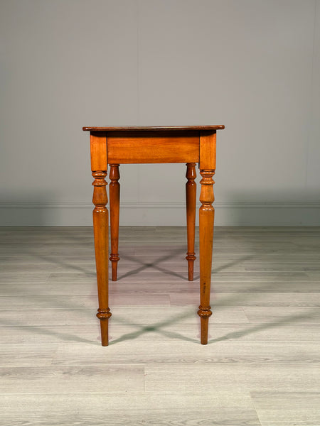 19th Century Satin Walnut Side Table
