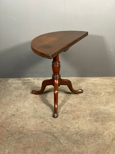 A Rare Georgian Mahogany Flip Top Table