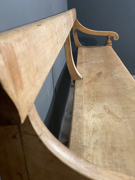 9ft Victorian Pine Bench