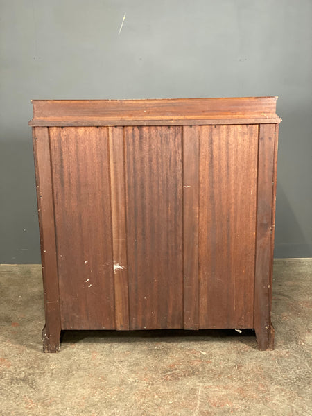 Edwardian Glazed Mahogany Bookcase