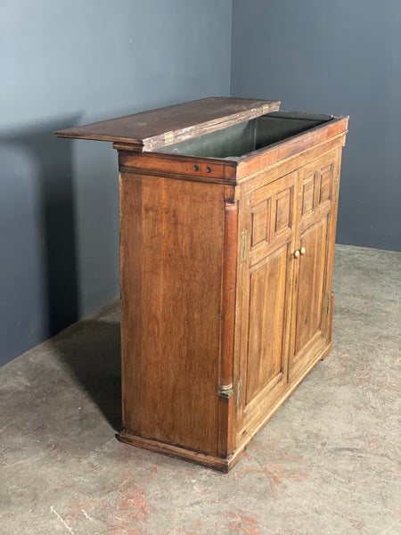 Georgian Oak Housekeepers Cupboard