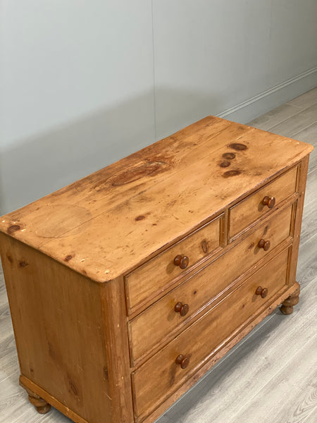 19th Century Pine Chest Of Drawers
