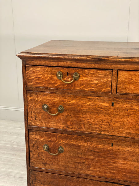 Large Georgian Oak Chest of Drawer’s