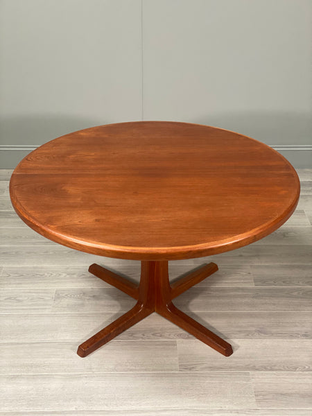 Large Teak Danish Dining Table By Svend A. Madsen